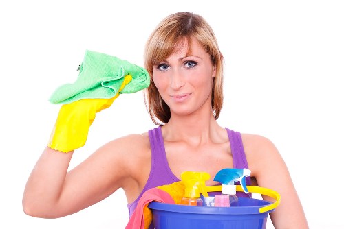 Belmont Carpet Cleaners team providing professional carpet cleaning in a home interior