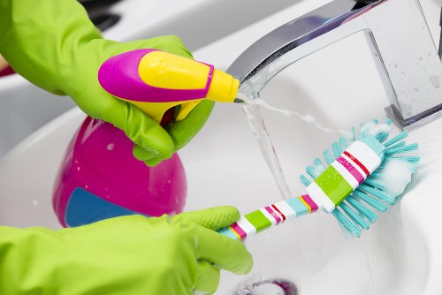 Waste handling and governing law provisions for cleaners